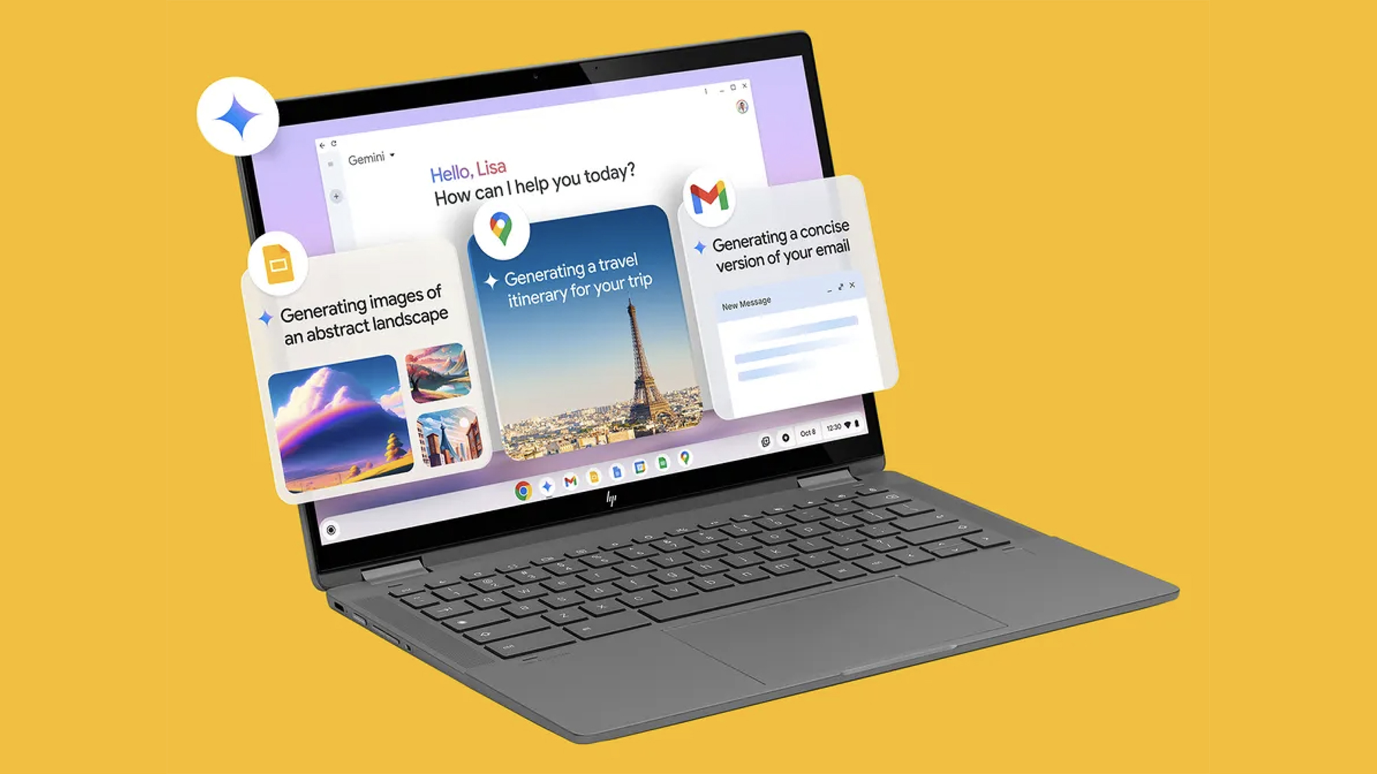 How to use the new Gemini AI tools built into Chromebooks