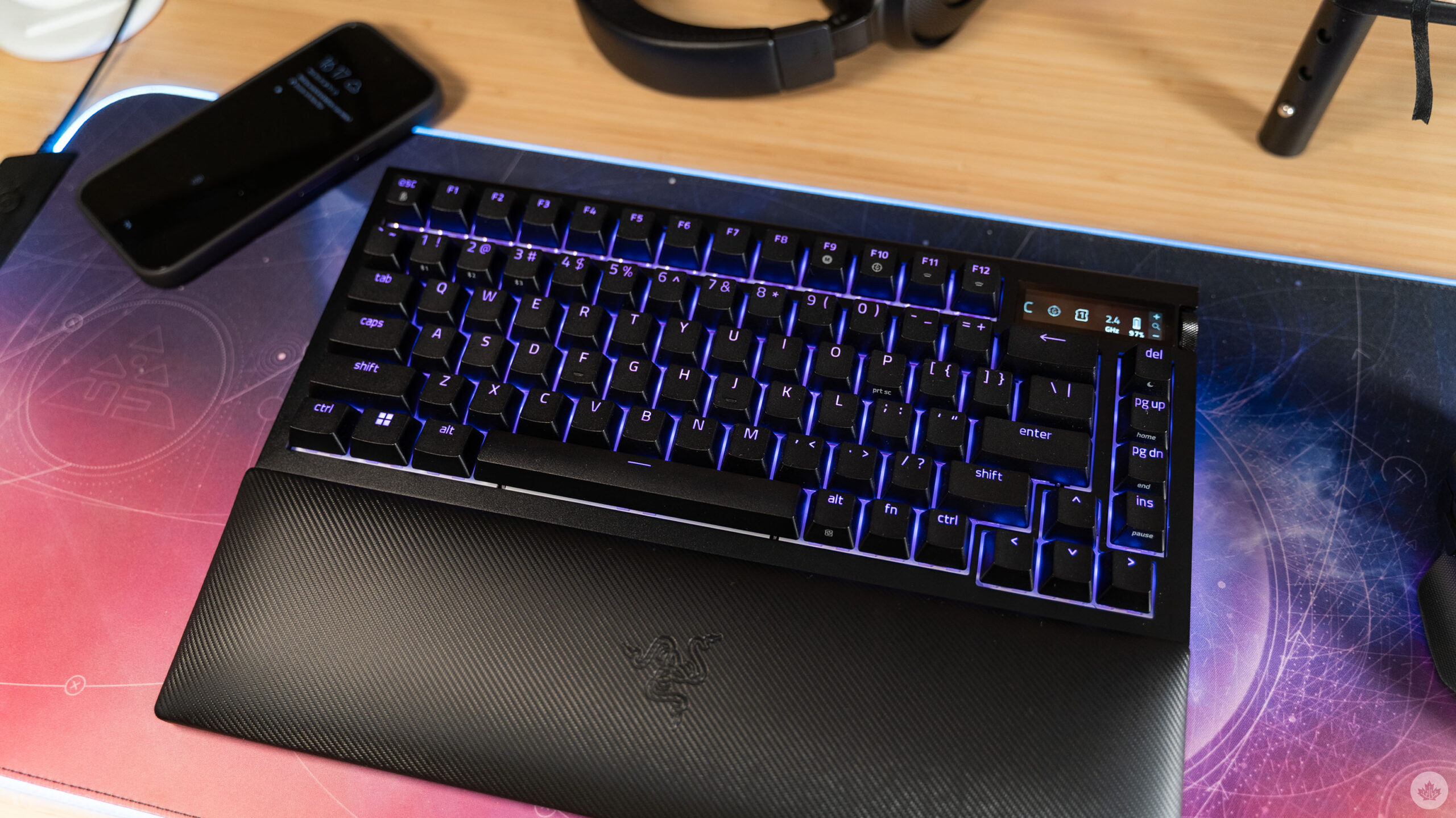 Razer’s Blackwidow V4 Pro 75% brought typing bliss to my fingers